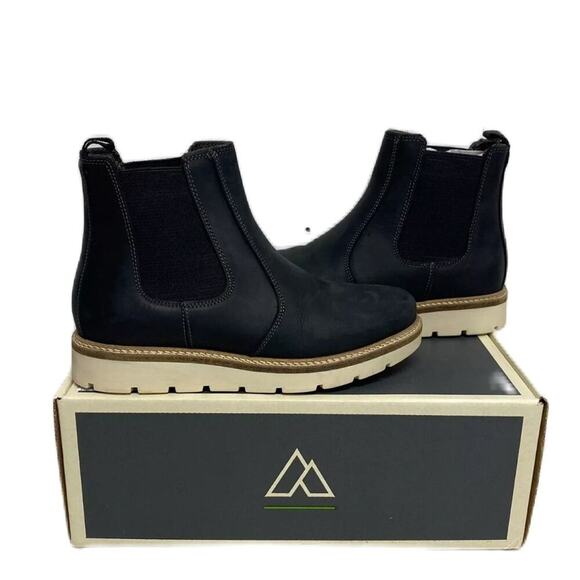 Alpine Design Shoes - Alpine Design Women's Comfort Blaze‎ Chelsea Boots Black Suede AD23WCW005 - 6.5